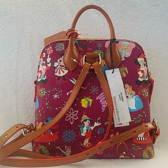 SALE - Dooney & Bourke Disney Parks Disney Christmas Holiday Backpack - Picture 13 of 15